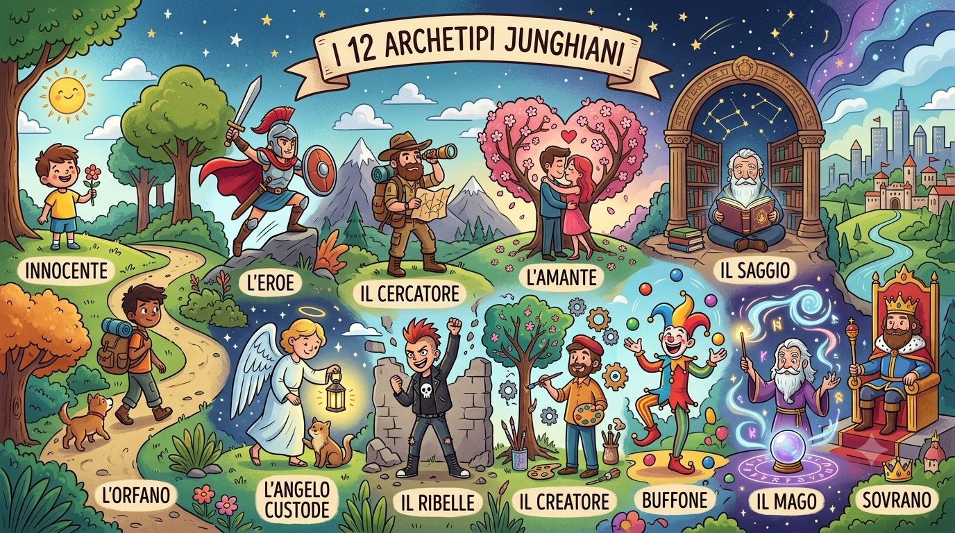 I 12 archetipi junghiani